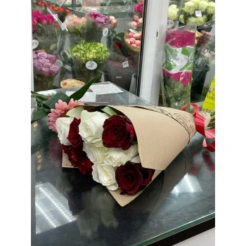 Қызыл және ақ аралас 9 ра